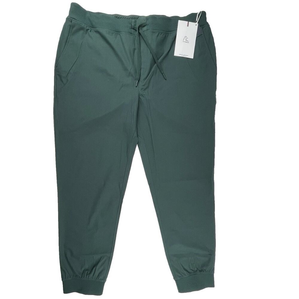 NWT RHOBACK Delta Performance Joggers Men's Size 3XL Ponderosa Green